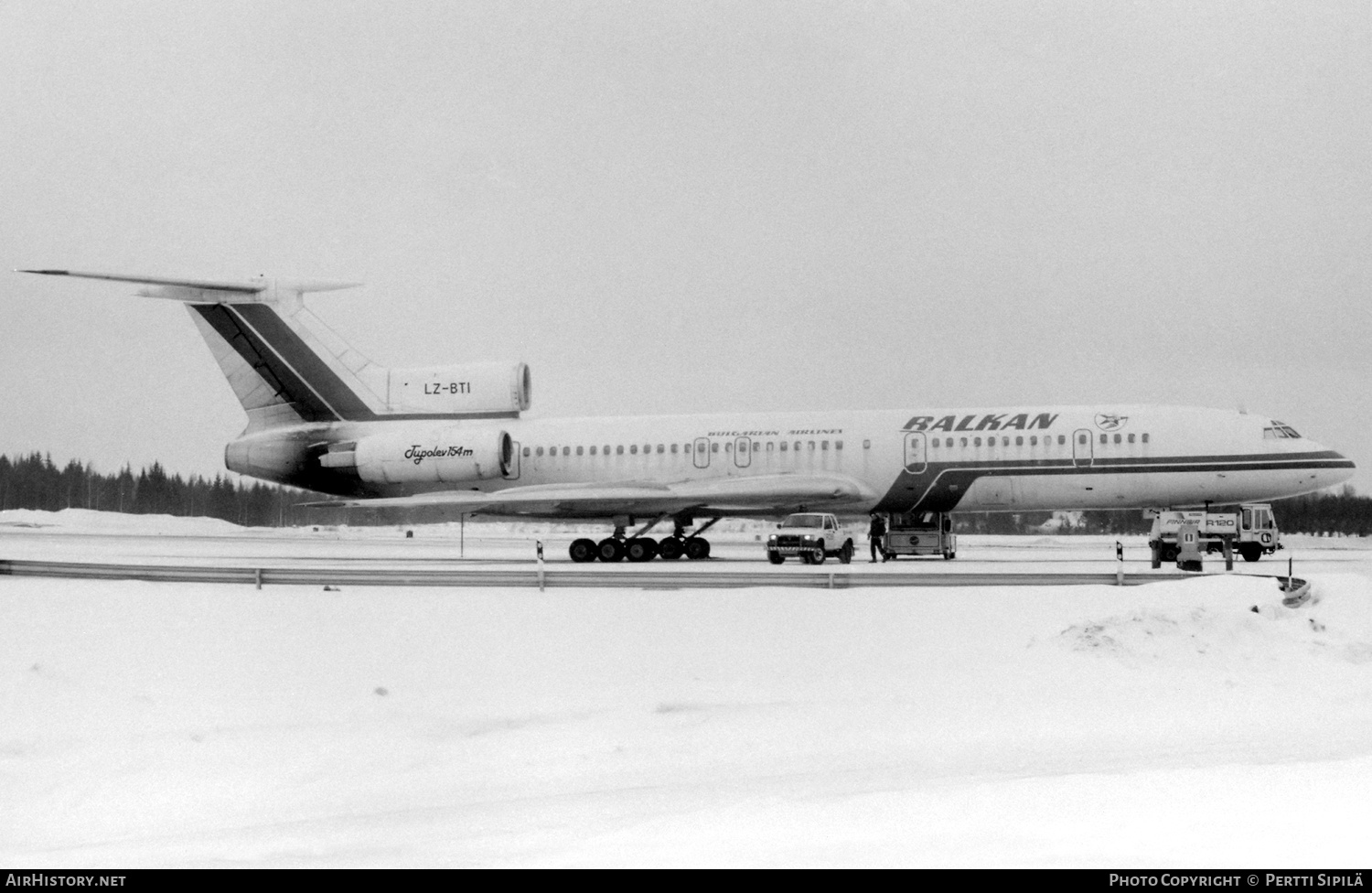 Aircraft Photo of LZ-BTI | Tupolev Tu-154M | Balkan - Bulgarian Airlines | AirHistory.net #610518