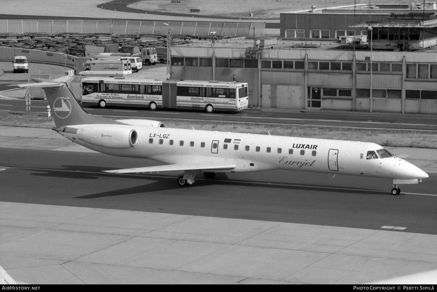 Aircraft Photo of LX-LGZ | Embraer ERJ-145LU (EMB-145LU) | Luxair | AirHistory.net #610526