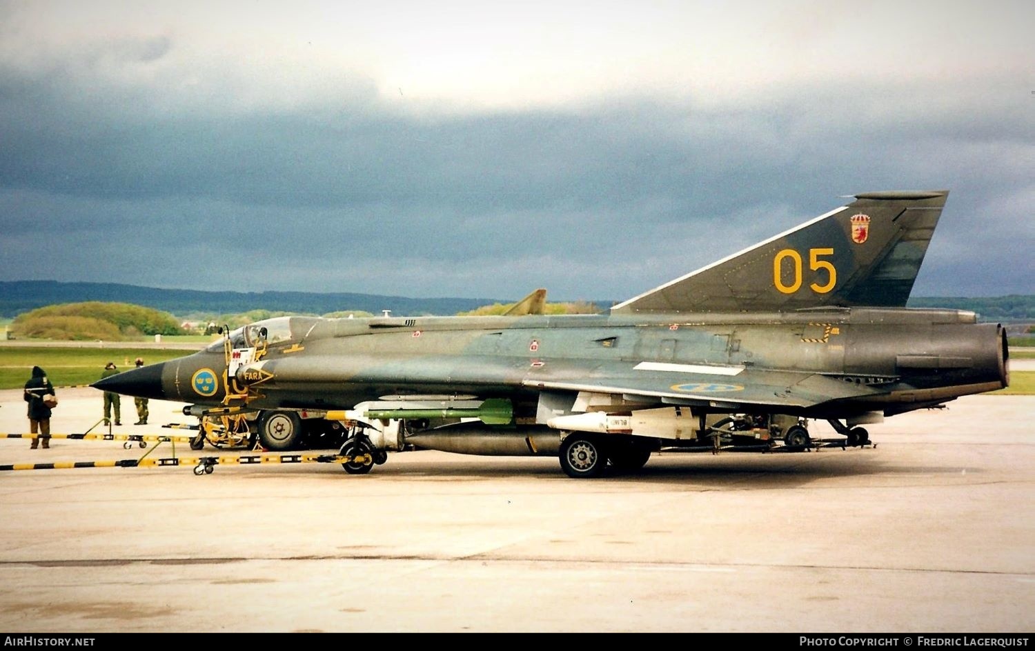 Aircraft Photo of 35605 | Saab J35J Draken | Sweden - Air Force | AirHistory.net #610530