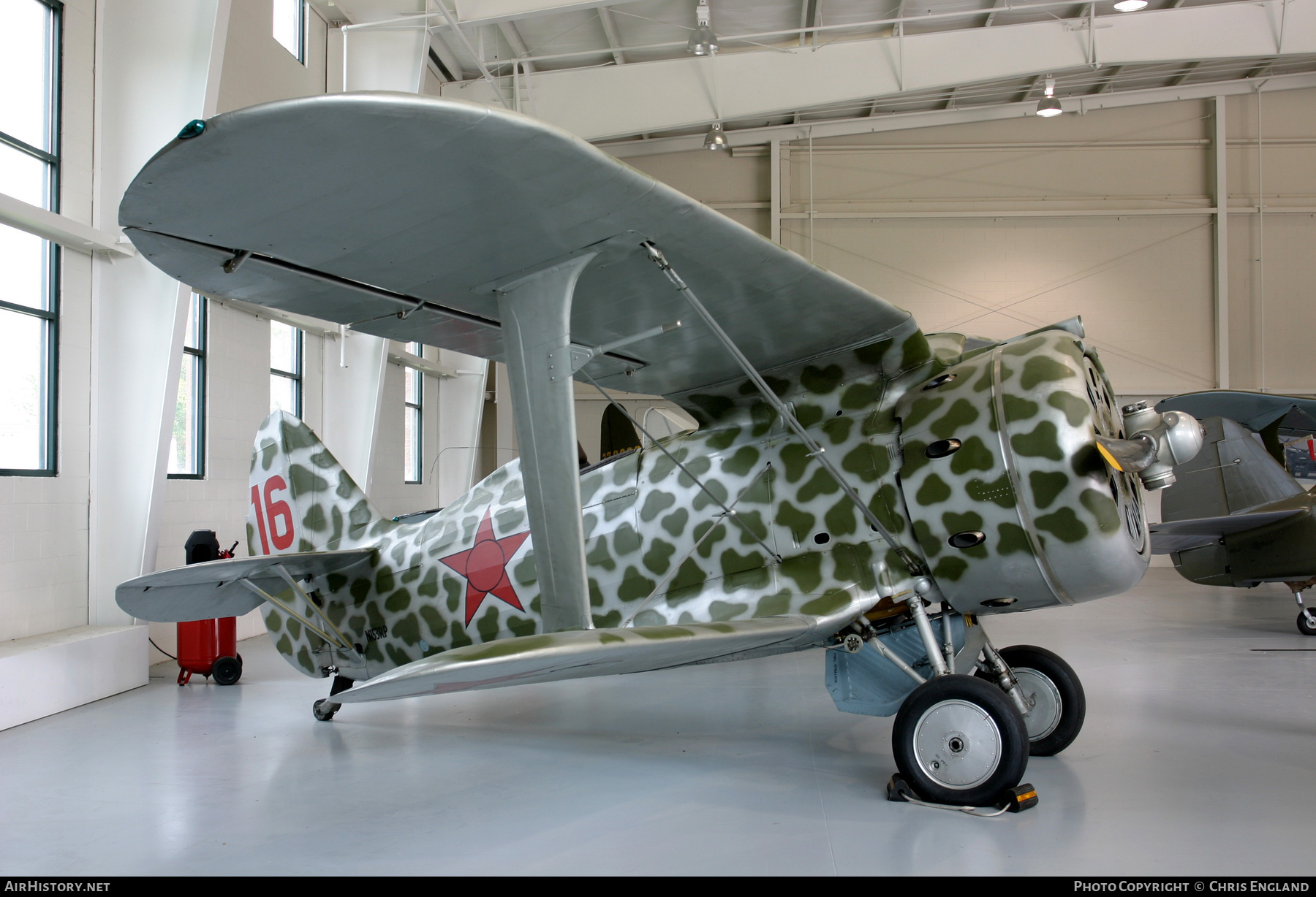 Aircraft Photo of N153RP / 16 red | Polikarpov I-153 | Soviet Union - Navy | AirHistory.net #610531