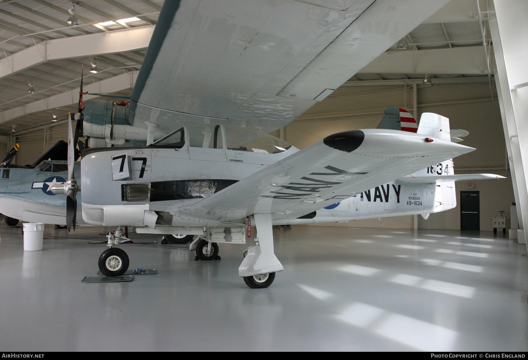 Aircraft Photo of N99160 / NX99160 / 49-1634 | North American AT-28D Nomad | USA - Navy | AirHistory.net #610546