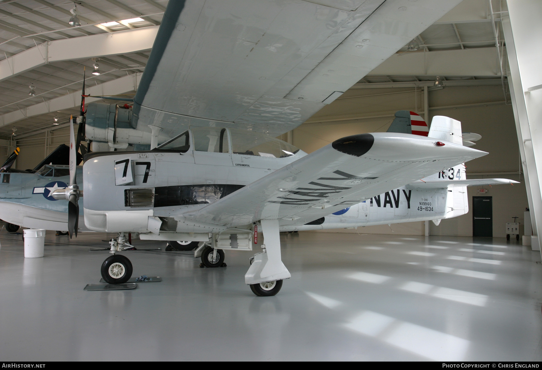 Aircraft Photo of N99160 / NX99160 / 49-1634 | North American AT-28D Nomad | USA - Navy | AirHistory.net #610546