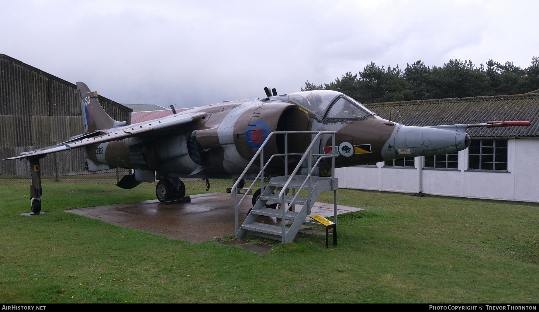 Aircraft Photo of XZ968 | Hawker Siddeley Harrier GR3 | UK - Air Force | AirHistory.net #610557