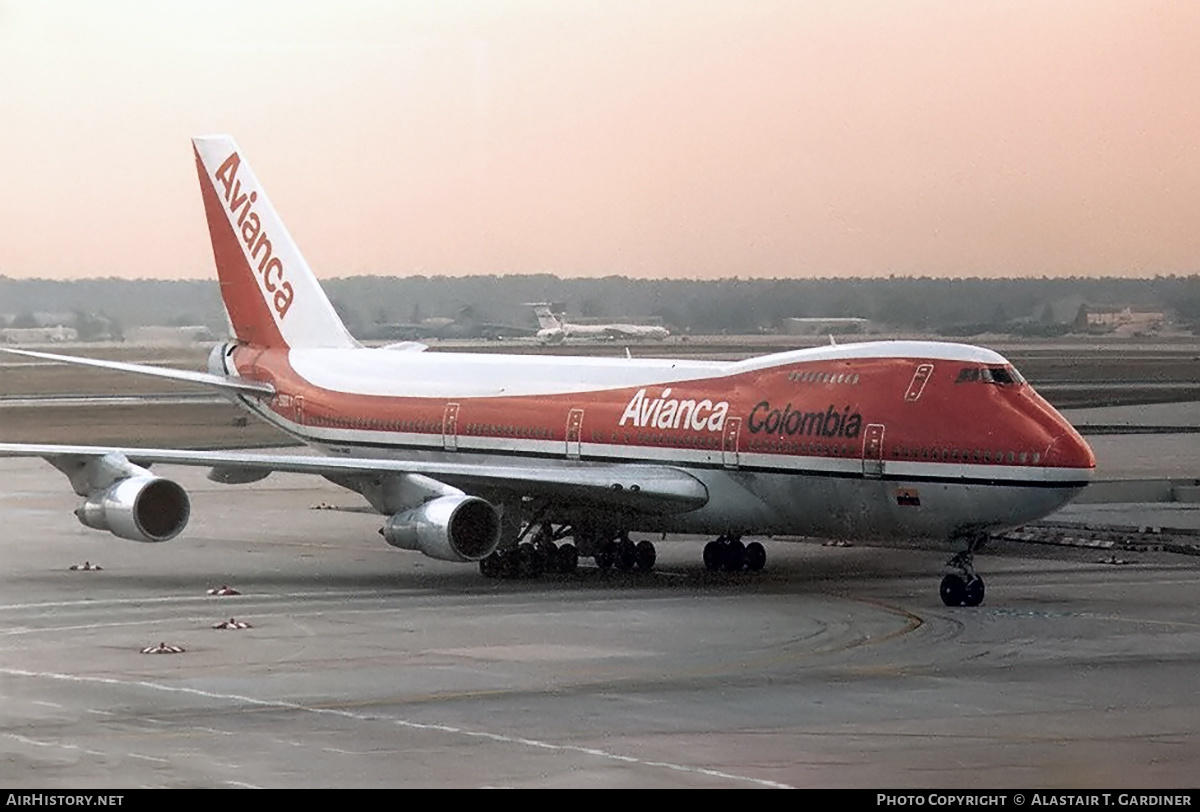 Aircraft Photo of HK-2980X | Boeing 747-259BM | Avianca | AirHistory.net #610570