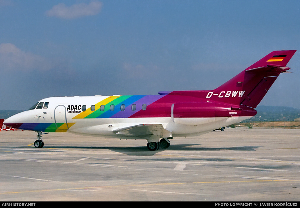 Aircraft Photo of D-CBWW | British Aerospace BAe-125-1000B | ADAC Luftrettung | AirHistory.net #610583