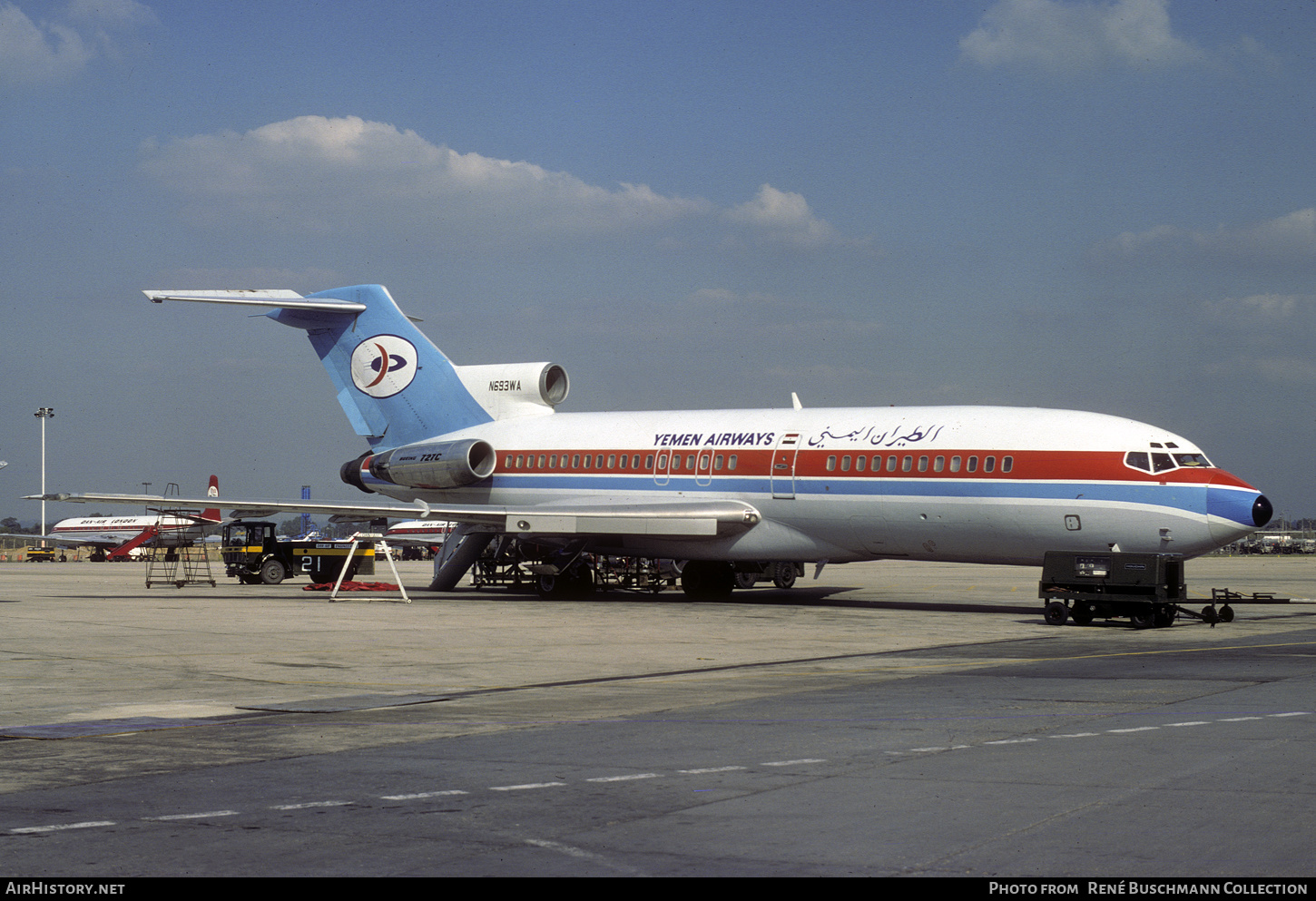 Aircraft Photo of N693WA | Boeing 727-173C | Yemen Airways Corporation | AirHistory.net #610585