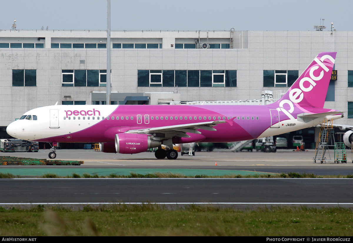 Aircraft Photo of JA811P | Airbus A320-214 | Peach Aviation | AirHistory.net #610587