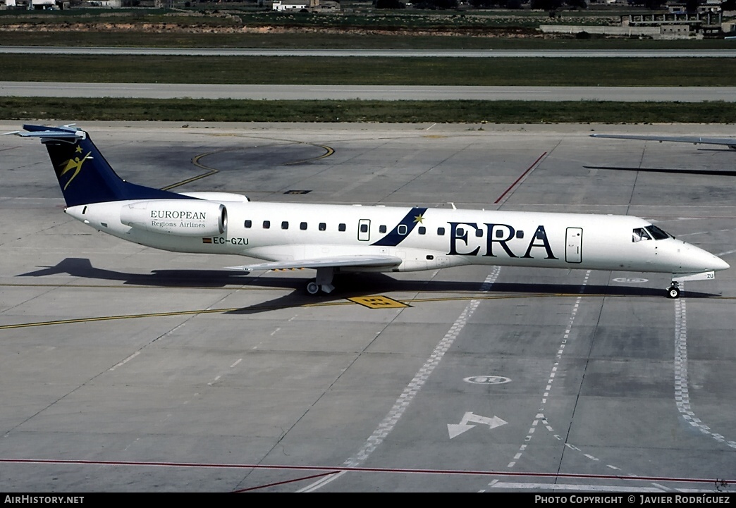 Aircraft Photo of EC-GZU | Embraer ERJ-145LR (EMB-145LR) | ERA - European Regions Airlines | AirHistory.net #610599