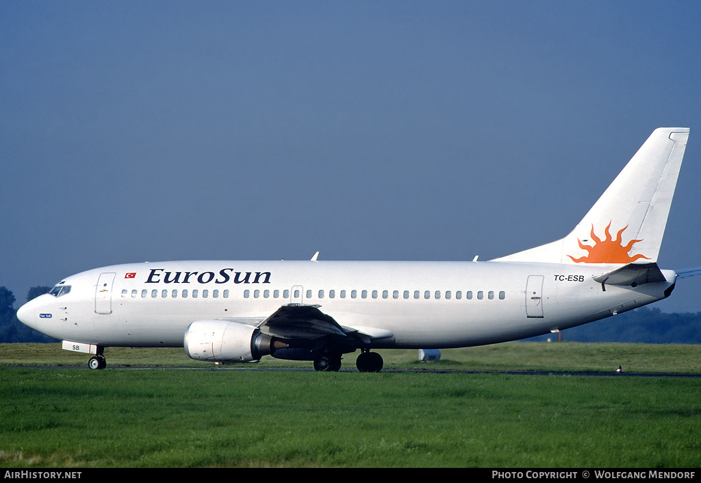 Aircraft Photo of TC-ESB | Boeing 737-3K2 | EuroSun | AirHistory.net #610600