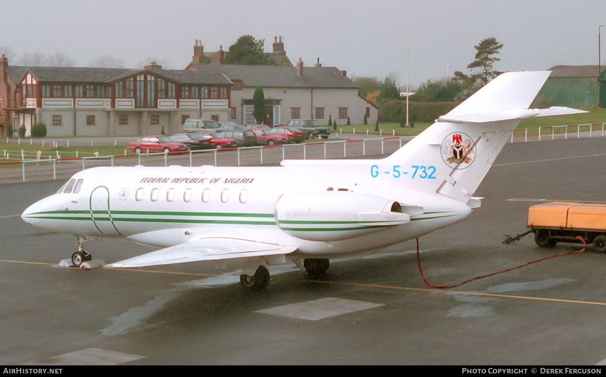 Aircraft Photo of G-5-732 | British Aerospace BAe-125-1000B | Federal Republic of Nigeria | AirHistory.net #610610
