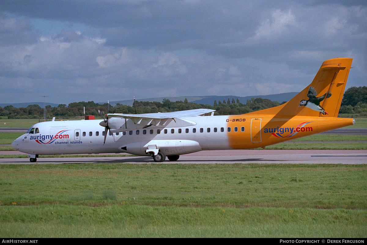 Aircraft Photo of G-BWDB | ATR ATR-72-202 | Aurigny Air Services | AirHistory.net #610614