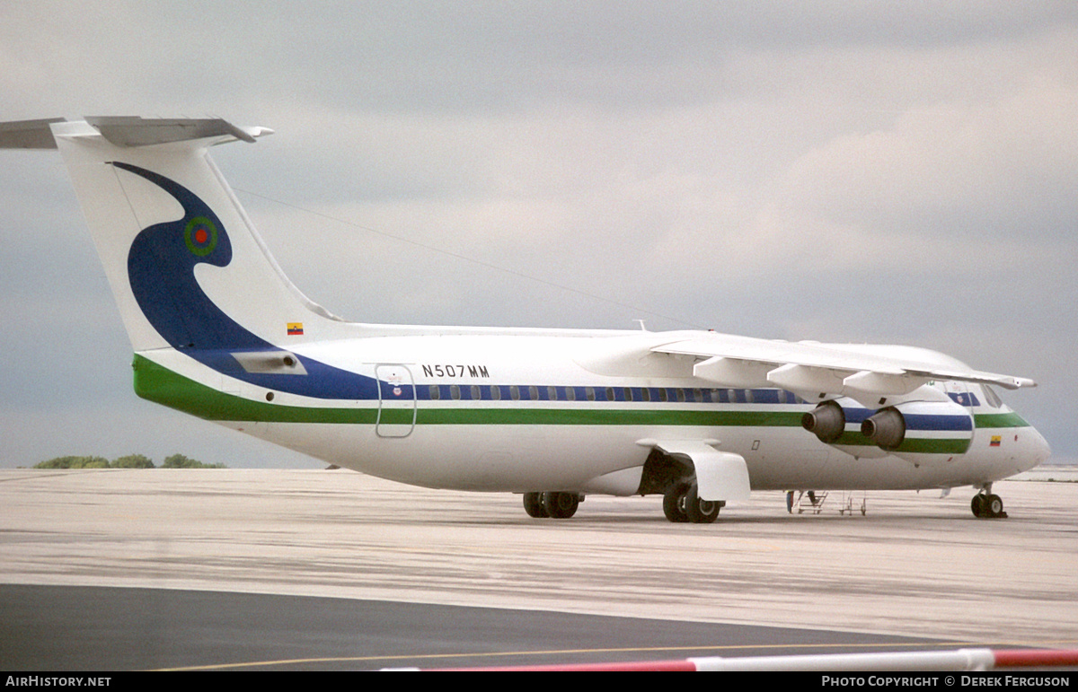 Aircraft Photo of N507MM | British Aerospace Avro 146-RJ100 | SAM - Sociedad Aeronáutica de Medellín | AirHistory.net #610619