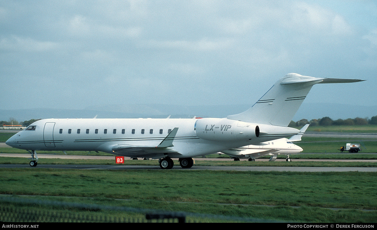 Aircraft Photo of LX-VIP | Bombardier Global Express (BD-700-1A10) | AirHistory.net #610620