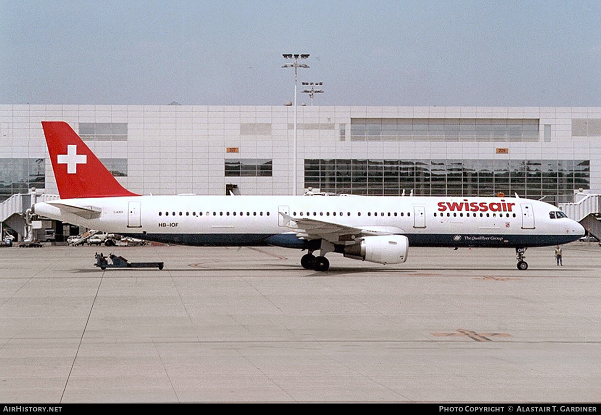 Aircraft Photo of HB-IOF | Airbus A321-111 | Swissair | AirHistory.net #610636