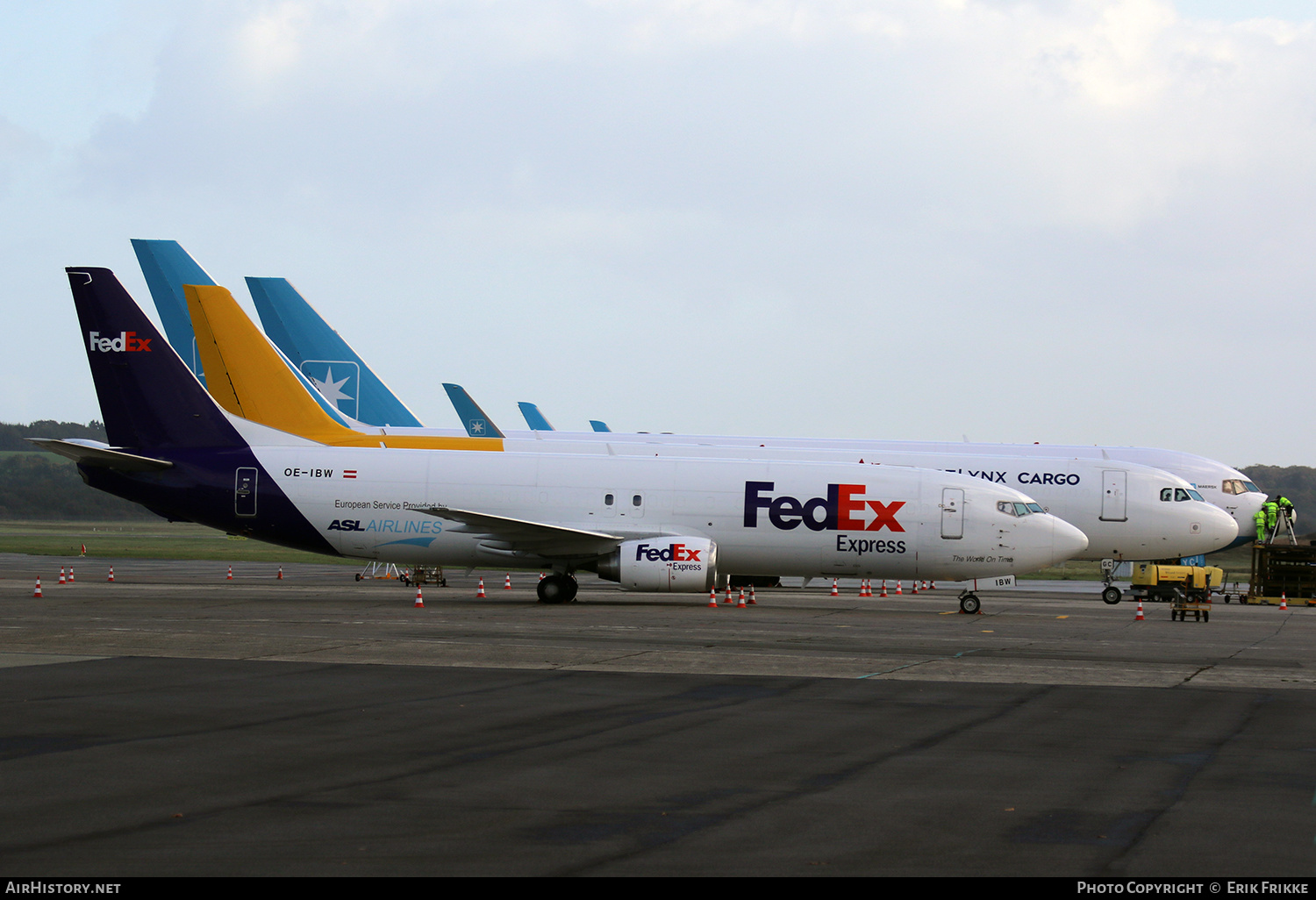 Aircraft Photo of OE-IBW | Boeing 737-4Q8(SF) | FedEx Express | AirHistory.net #610645