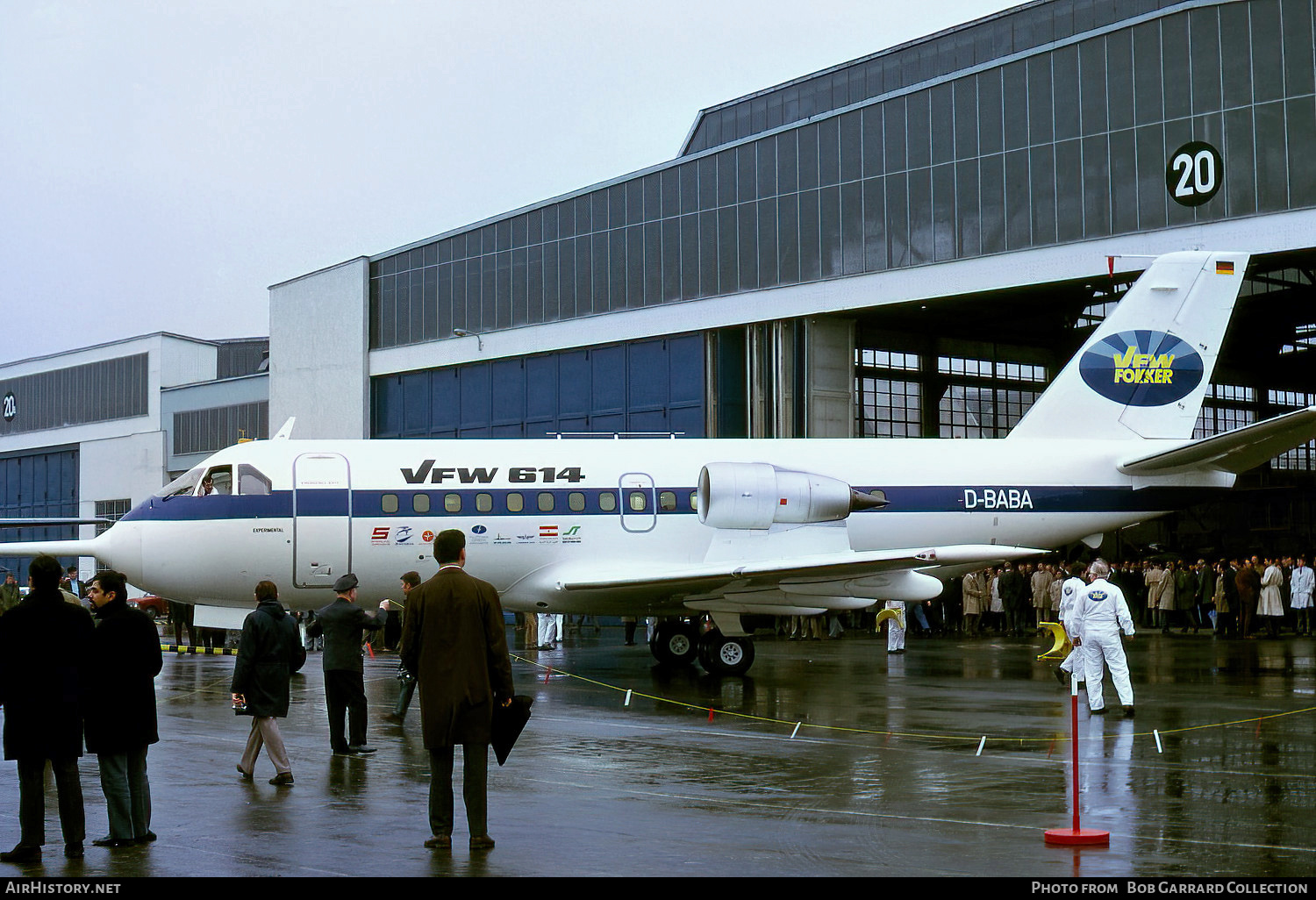 Aircraft Photo of D-BABA | VFW-Fokker VFW-614 | VFW-Fokker | AirHistory.net #610648