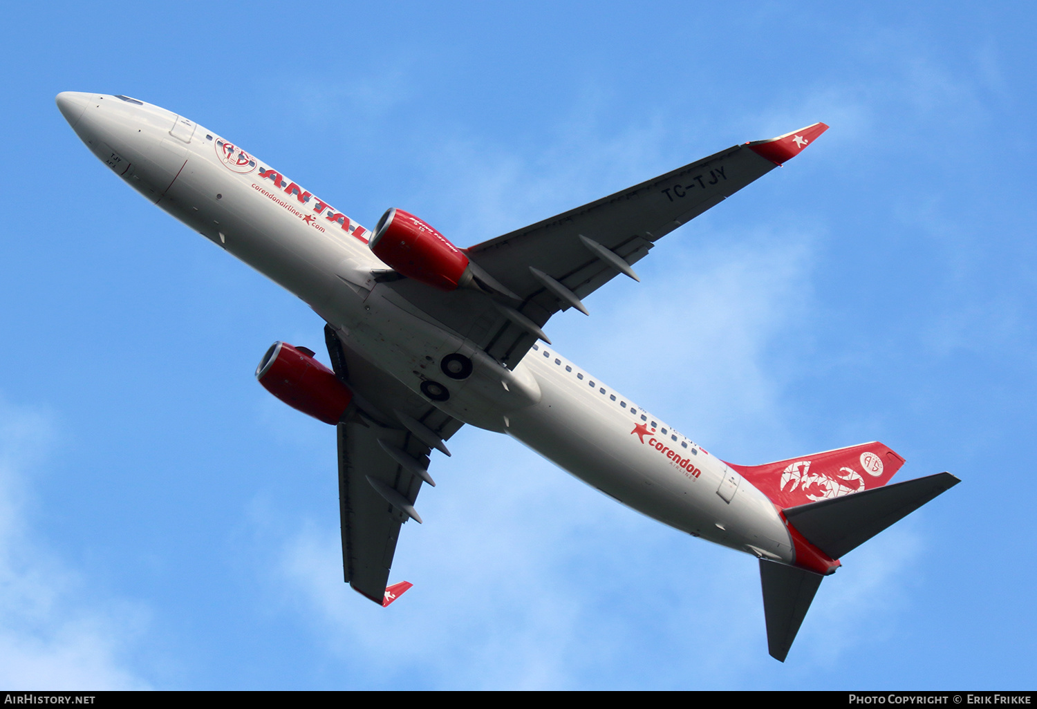 Aircraft Photo of TC-TJY | Boeing 737-8AS | Corendon Airlines | AirHistory.net #610651