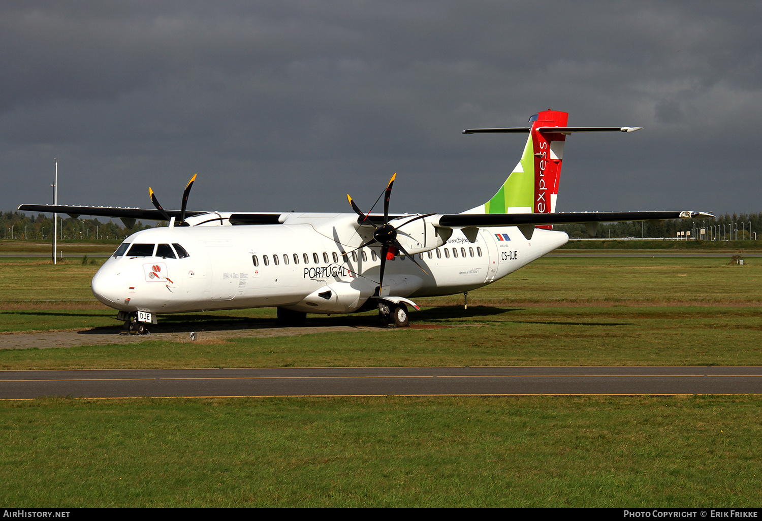 Aircraft Photo of CS-DJE | ATR ATR-72-600 (ATR-72-212A) | TAP Portugal Express | AirHistory.net #610655