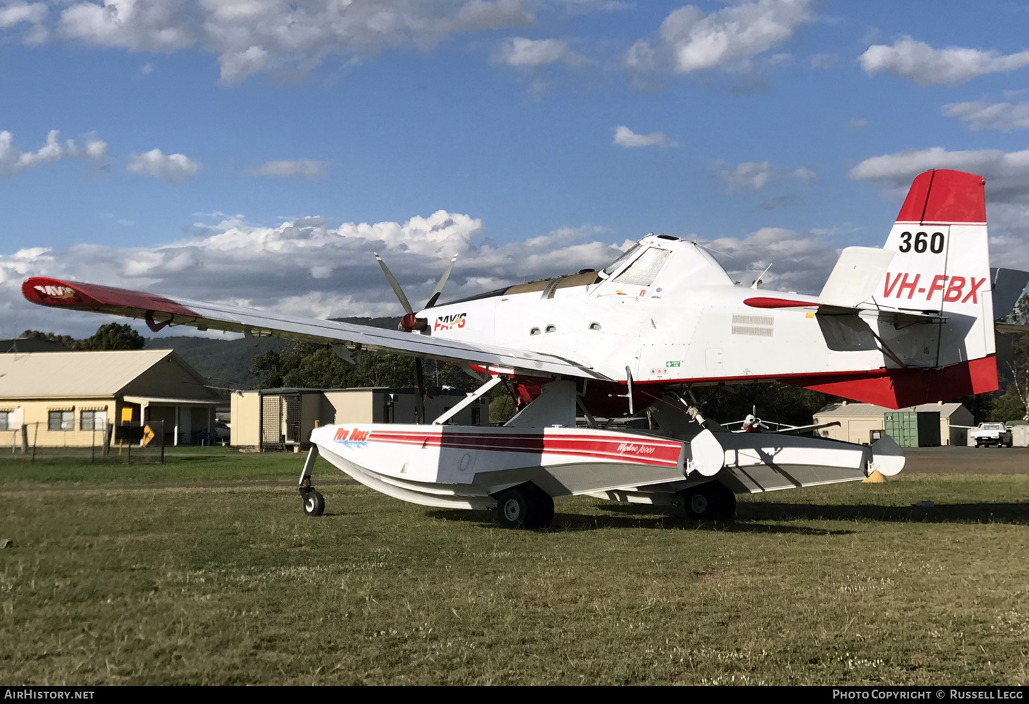 Aircraft Photo of VH-FBX | Air Tractor AT-802F Fire Boss (AT-802A) | Pay's Air Service | AirHistory.net #610676