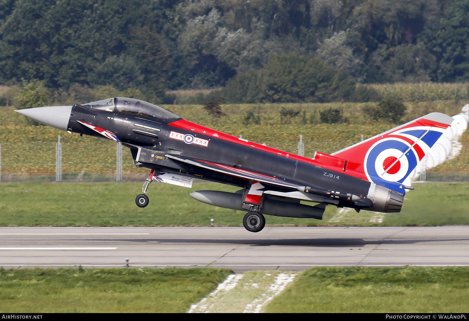 Aircraft Photo of ZJ914 | Eurofighter EF-2000 Typhoon FGR4 | UK - Air Force | AirHistory.net #610684