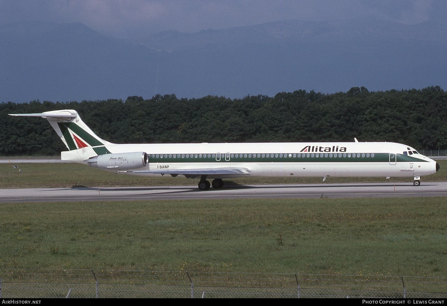 Aircraft Photo of I-DANP | McDonnell Douglas MD-82 (DC-9-82) | Alitalia | AirHistory.net #610705