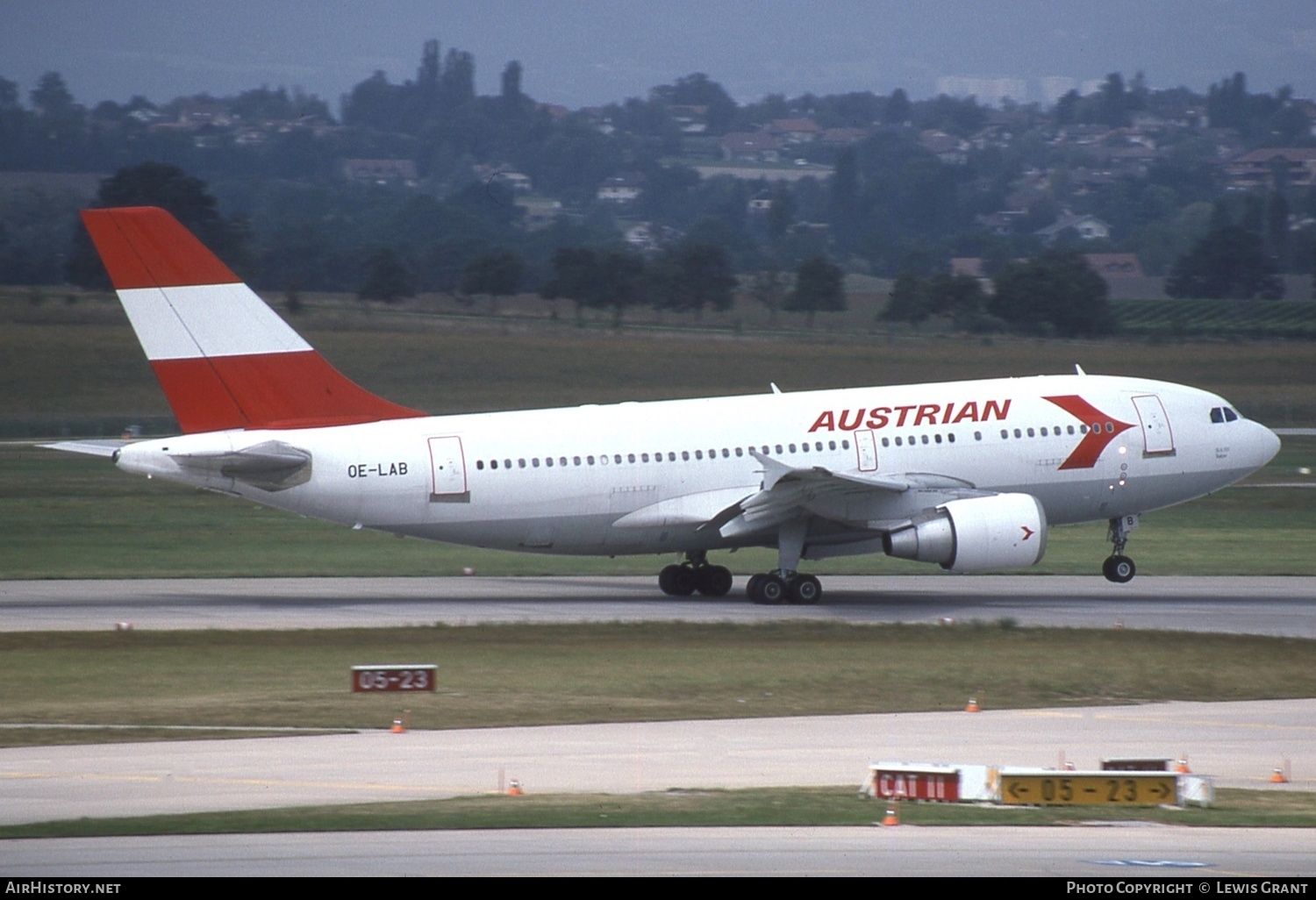 Aircraft Photo of OE-LAB | Airbus A310-324 | Austrian Airlines | AirHistory.net #610707