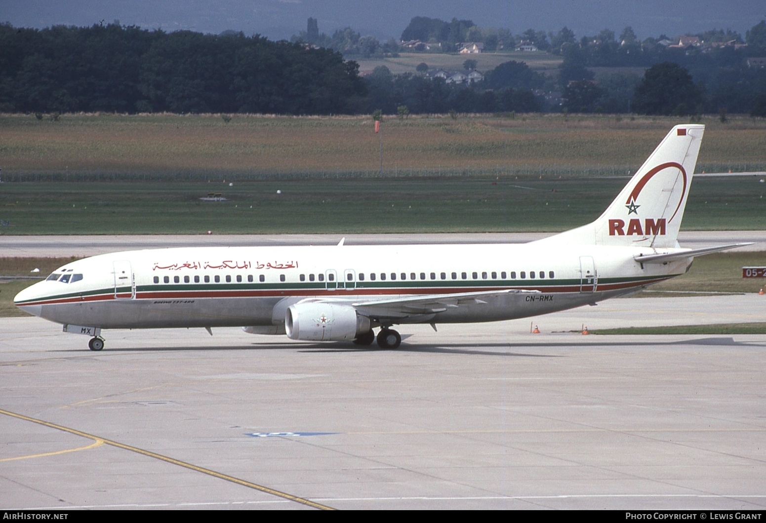 Aircraft Photo of CN-RMX | Boeing 737-4B6 | Royal Air Maroc - RAM | AirHistory.net #610716