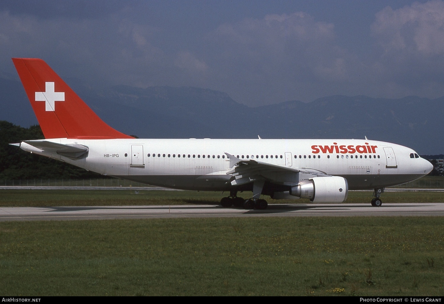 Aircraft Photo of HB-IPG | Airbus A310-322 | Swissair | AirHistory.net #610717