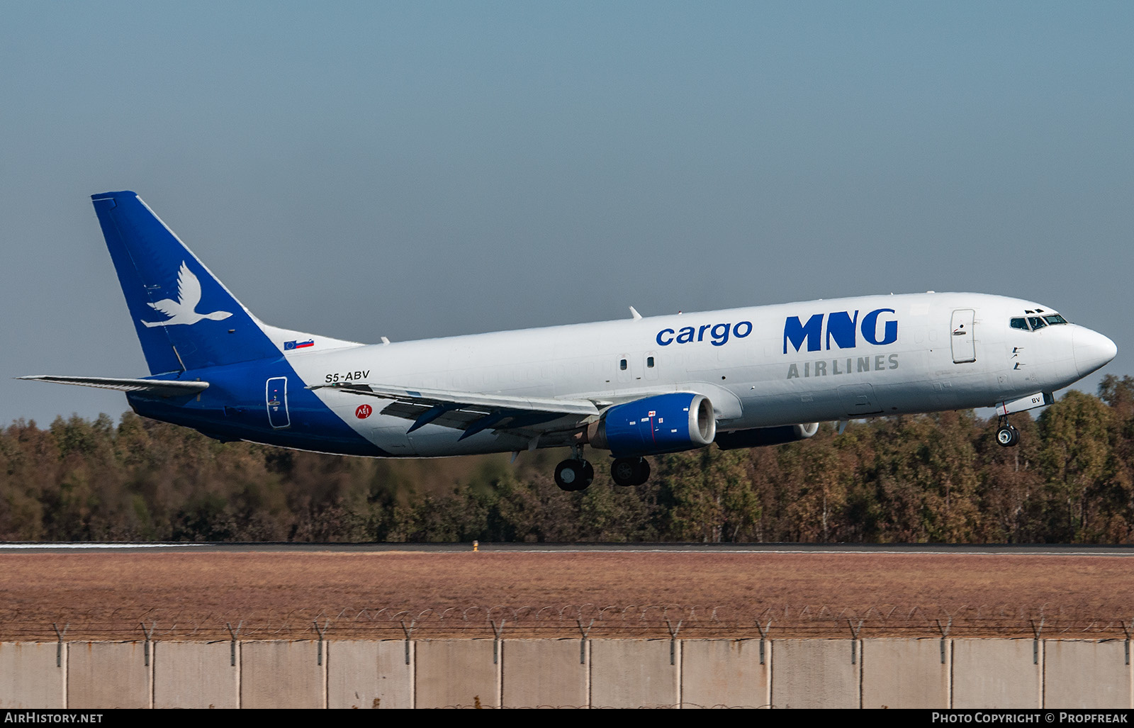 Aircraft Photo of S5-ABV | Boeing 737-4K5(SF) | MNG Airlines Cargo | AirHistory.net #610721