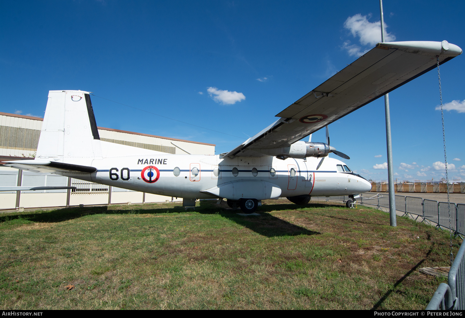 Aircraft Photo of 60 | Aerospatiale N-262E | France - Navy | AirHistory.net #610725