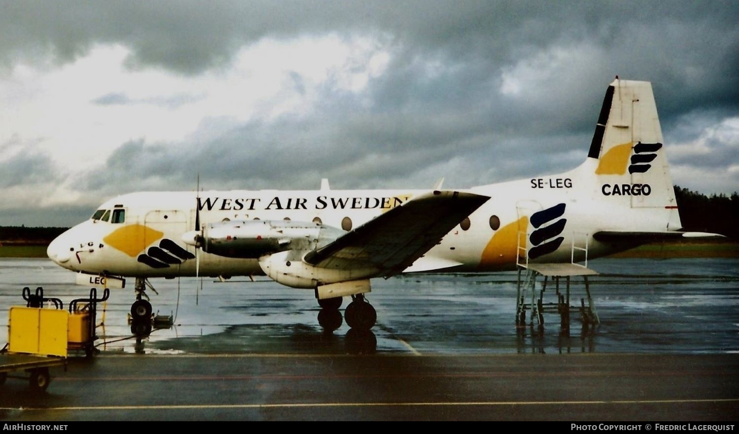 Aircraft Photo of SE-LEG | Hawker Siddeley HS-748 Srs2A/244 | West Air Sweden | AirHistory.net #610729