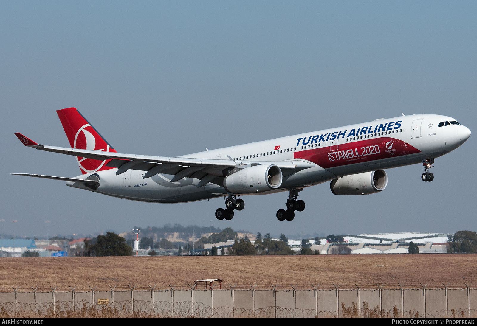 Aircraft Photo of TC-JNI | Airbus A330-343E | Turkish Airlines | AirHistory.net #610736