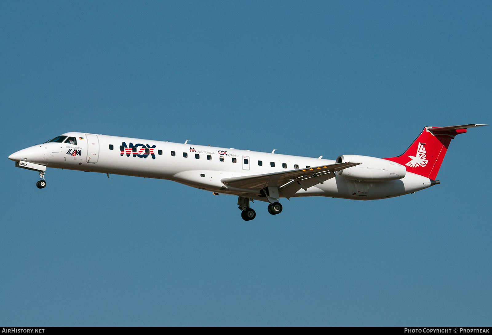 Aircraft Photo of C9-MEX | Embraer ERJ-145MP (EMB-145MP) | MEX - Moçambique Expresso | AirHistory.net #610781