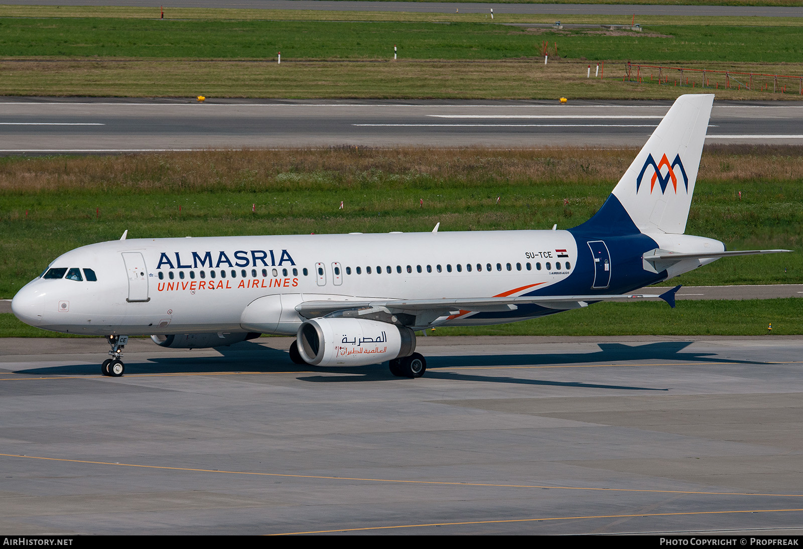Aircraft Photo of SU-TCE | Airbus A320-232 | Almasria Universal Airlines | AirHistory.net #610785