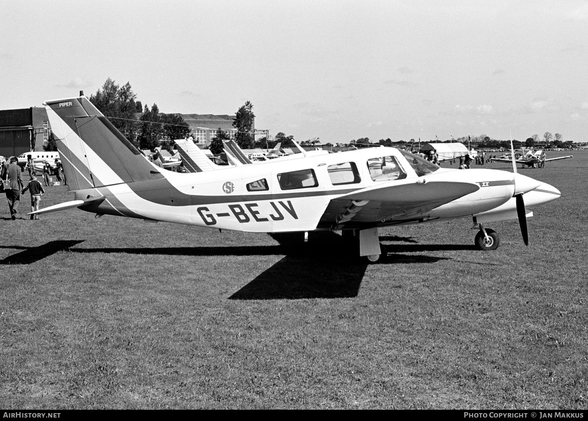 Aircraft Photo of G-BEJV | Piper PA-34-200T Seneca II | CSE Aviation | AirHistory.net #610786