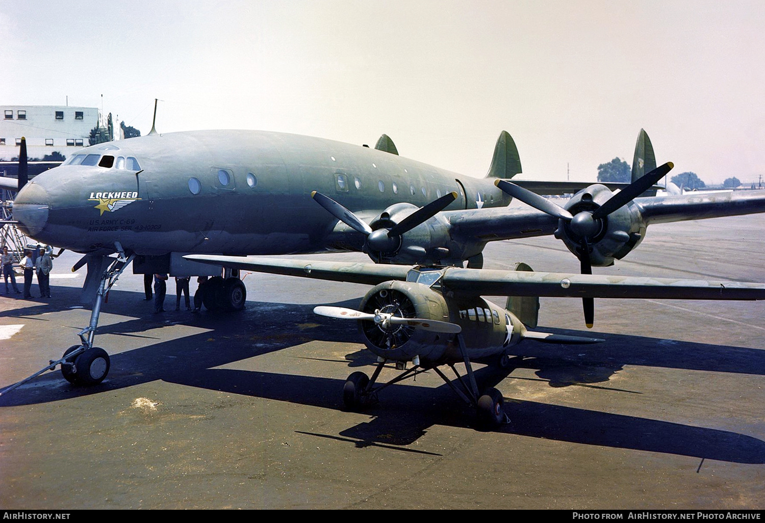 Aircraft Photo of NX25600 | Lockheed XC-69 Constellation | USA - Air Force | AirHistory.net #610791