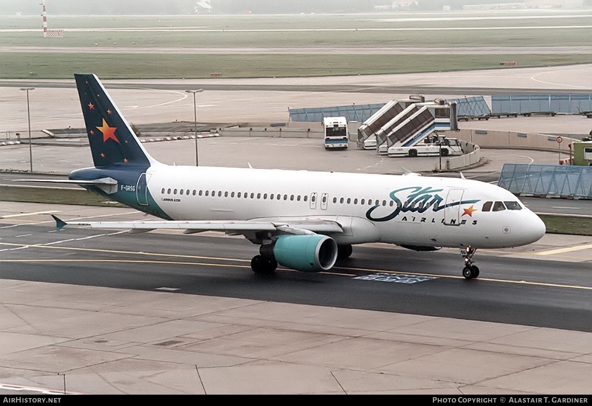 Aircraft Photo of F-GRSG | Airbus A320-214 | Star Airlines | AirHistory.net #610806