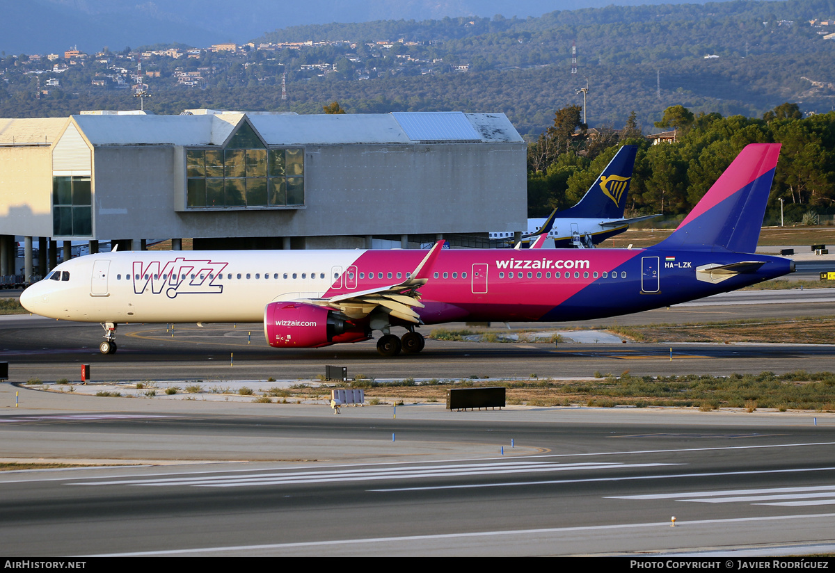 Aircraft Photo of HA-LZK | Airbus A321-271NX | Wizz Air | AirHistory.net #610829