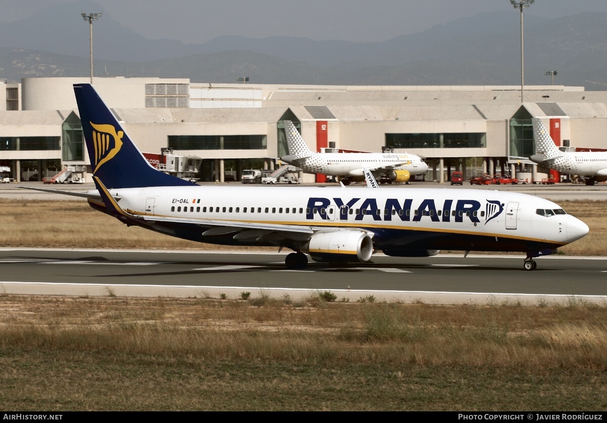 Aircraft Photo of EI-DAL | Boeing 737-8AS | Ryanair | AirHistory.net #610835