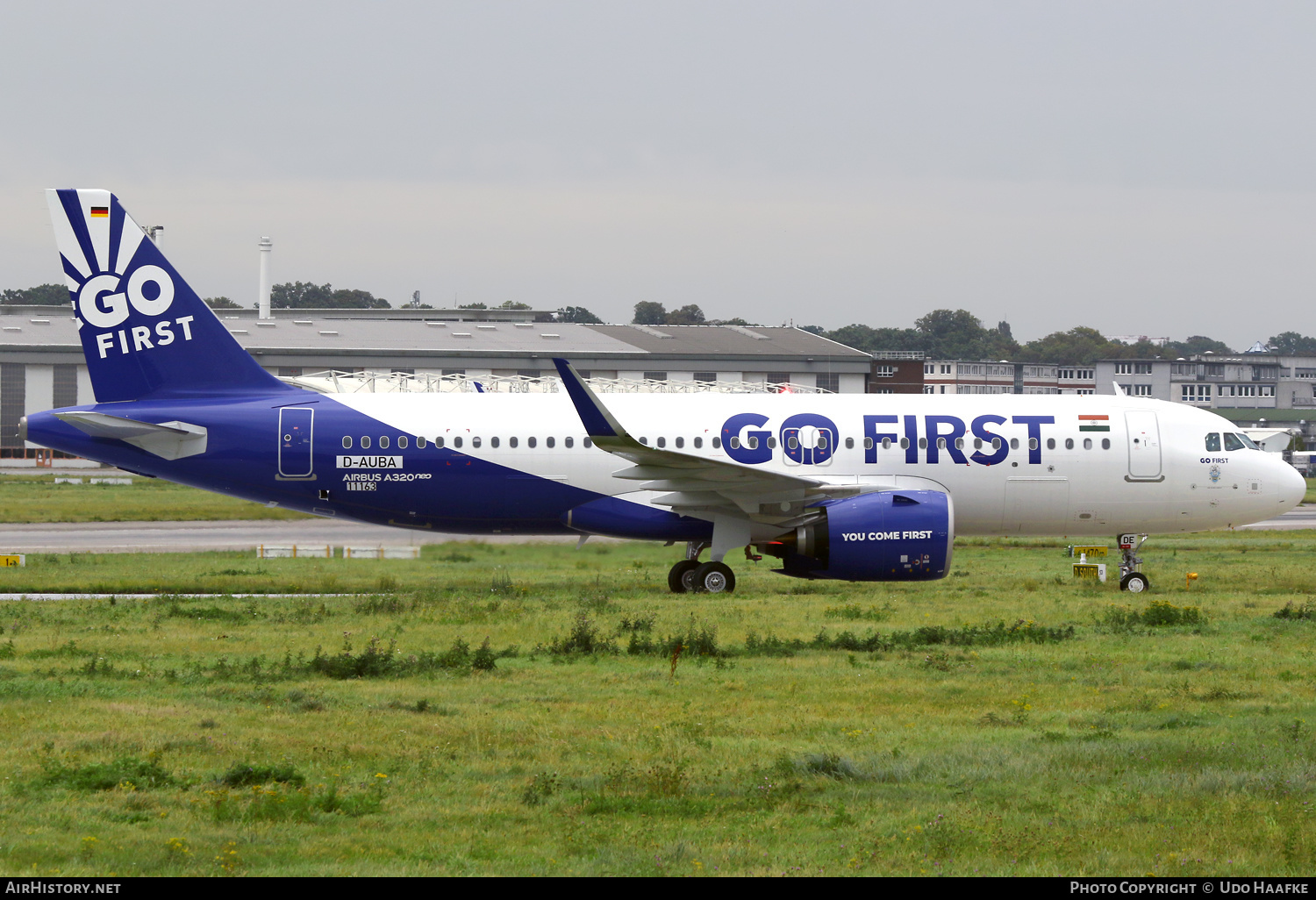 Aircraft Photo of D-AUBA / VT-WDE | Airbus A320-271N | Go First | AirHistory.net #610836