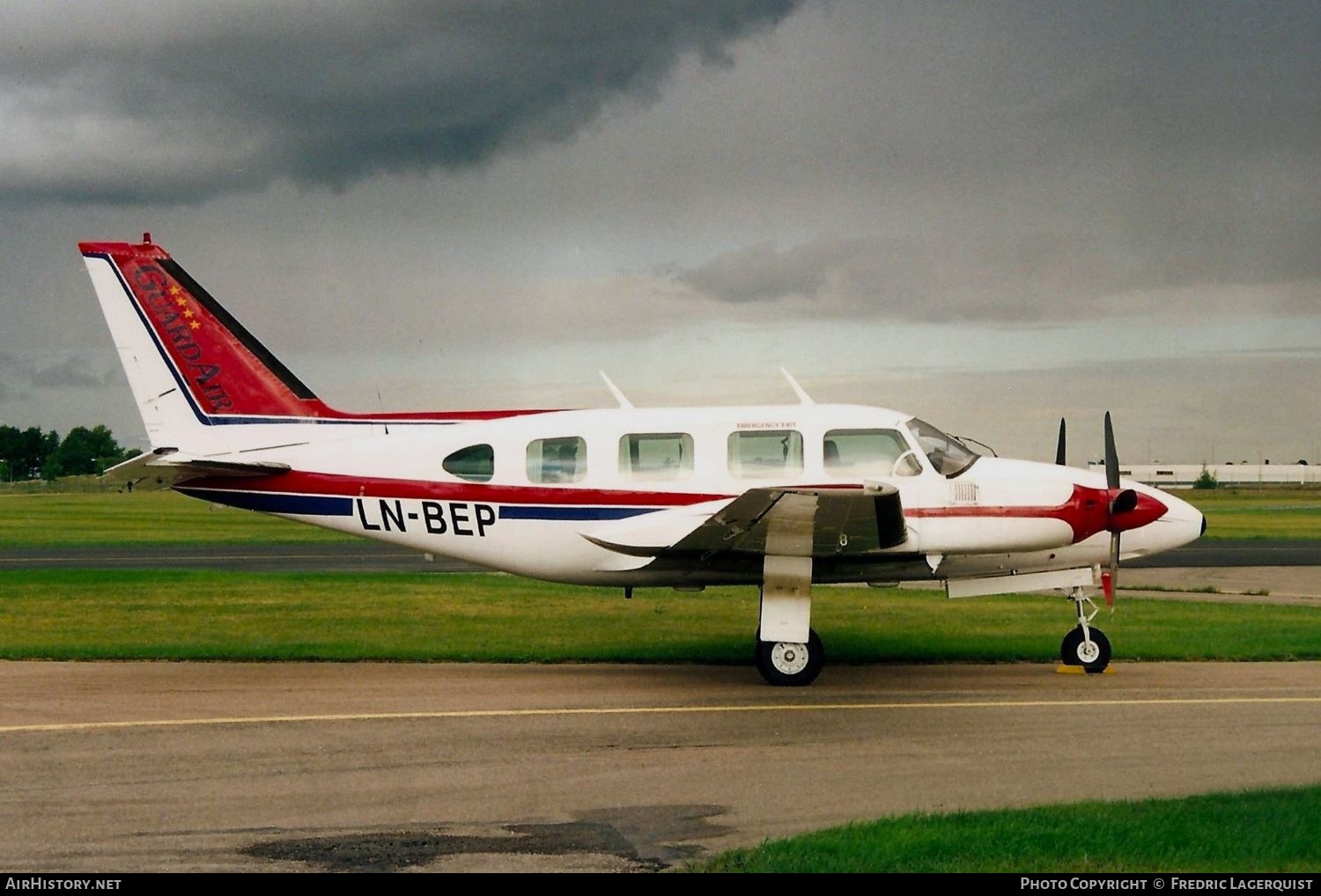 Aircraft Photo of LN-BEP | Piper PA-31-310 Navajo B | Guardair | AirHistory.net #610853