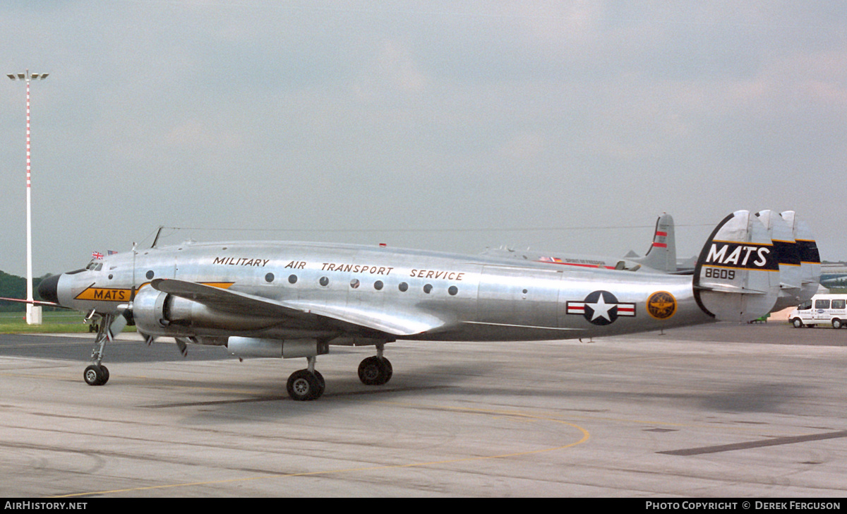 Aircraft Photo of N494TW / 8609 | Lockheed C-121A Constellation | USA - Air Force | AirHistory.net #610854
