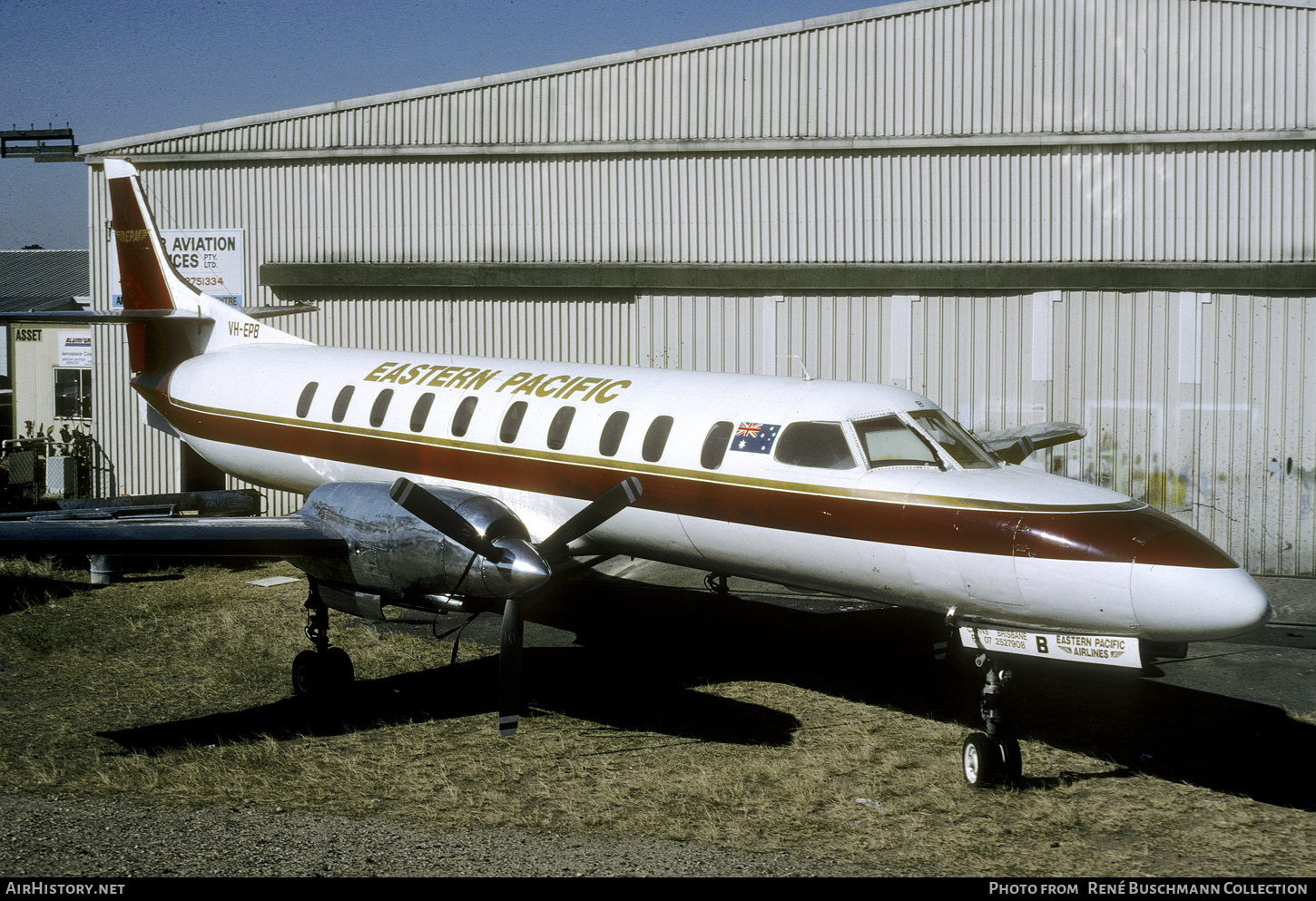Aircraft Photo of VH-EPB | Swearingen SA-226TC Metro II | Eastern Pacific Airlines | AirHistory.net #610873