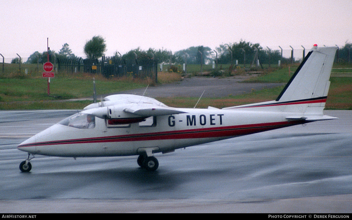 Aircraft Photo of G-MOET | Partenavia P-68 | AirHistory.net #610877
