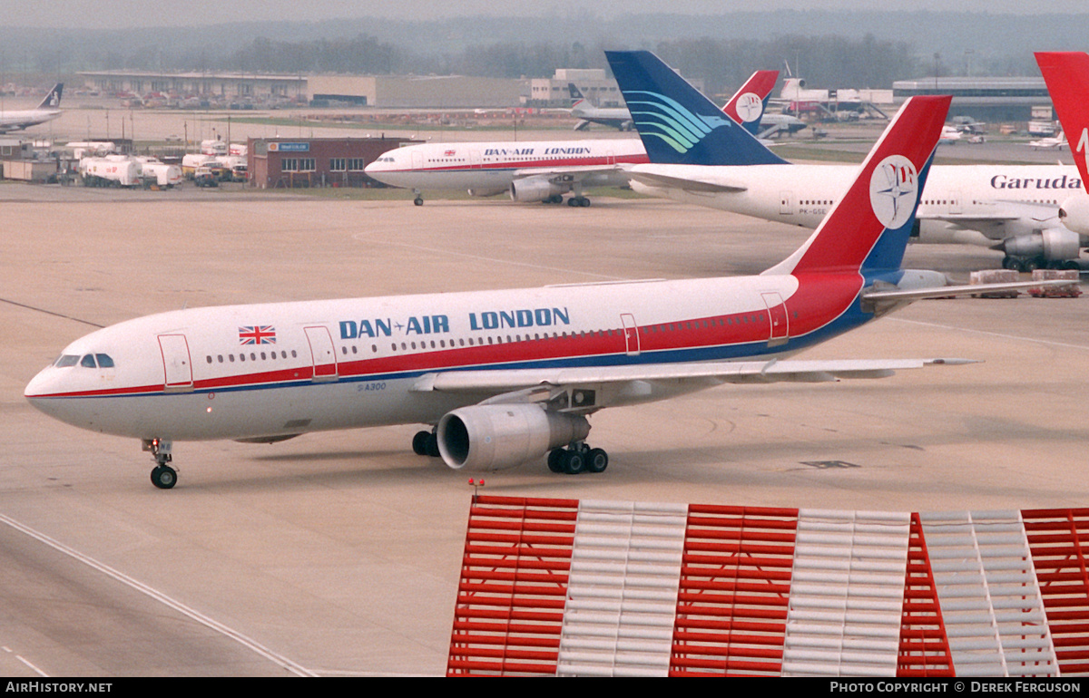 Aircraft Photo of G-BIMB | Airbus A300B4-203 | Dan-Air London | AirHistory.net #610894