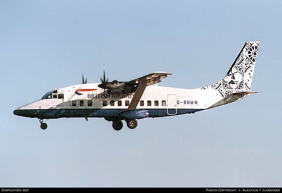 Aircraft Photo of G-BNMW | Short 360-100 | British Airways | AirHistory.net #610899