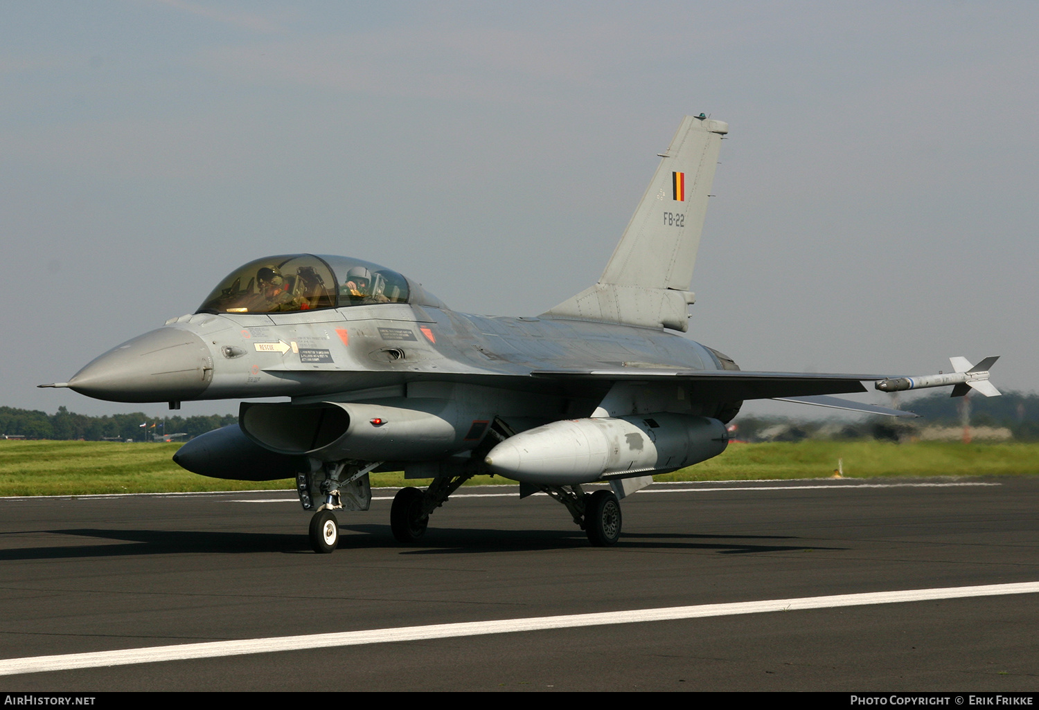 Aircraft Photo of FB-22 | General Dynamics F-16BM Fighting Falcon | Belgium - Air Force | AirHistory.net #610904