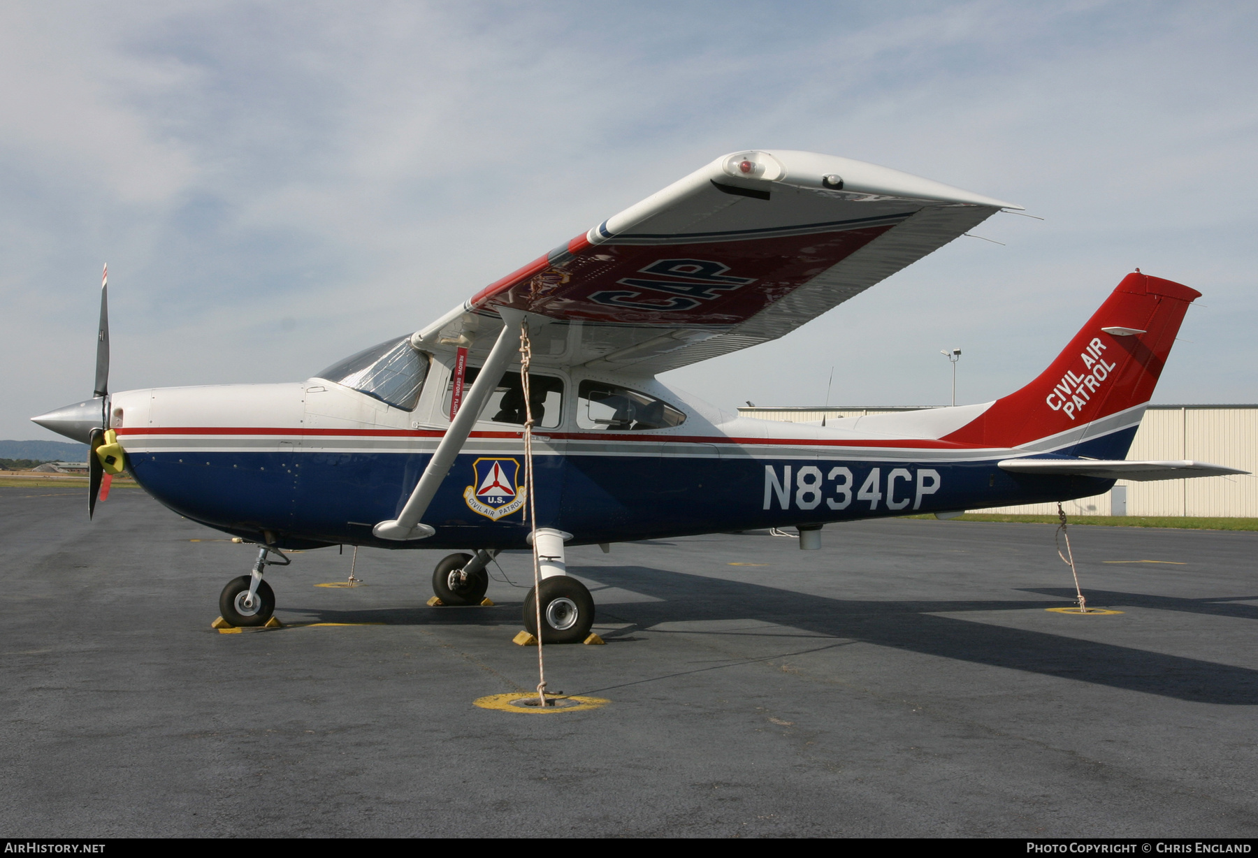 Aircraft Photo of N834CP | Cessna 182T Skylane | Civil Air Patrol | AirHistory.net #610905