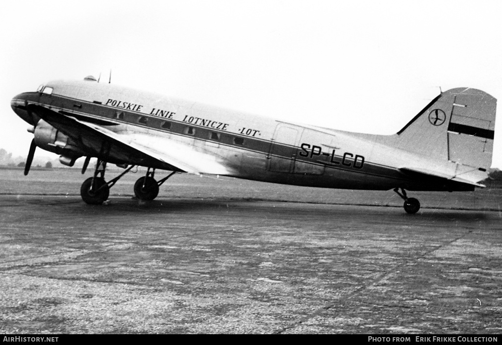 Aircraft Photo of SP-LCD | Douglas C-47 Skytrain | LOT Polish Airlines - Polskie Linie Lotnicze | AirHistory.net #610933