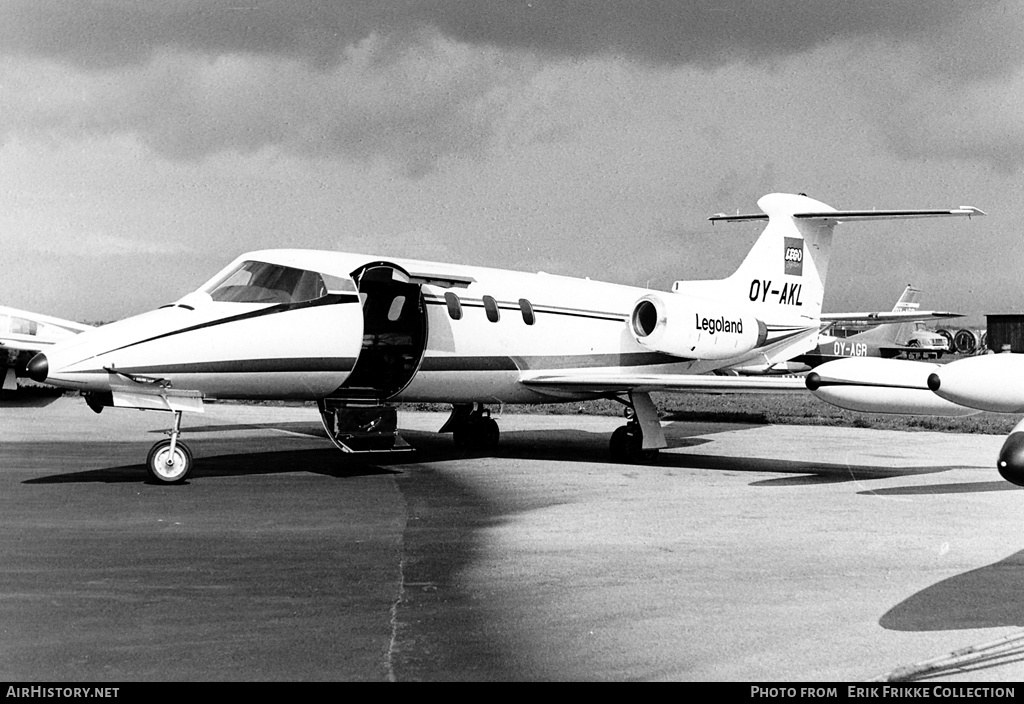 Aircraft Photo of OY-AKL | Gates Learjet 25 | Lego Systems | AirHistory.net #610943